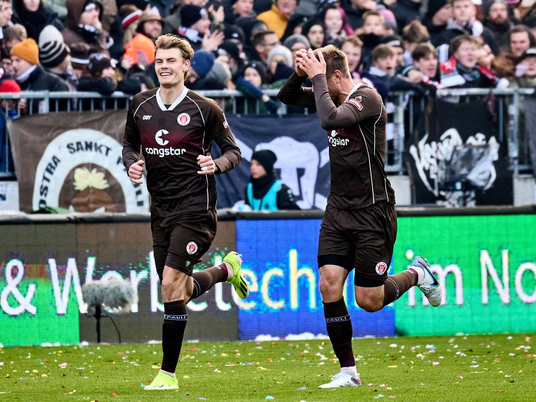 St. Pauli feierte einen Sieg gegen Kaiserslautern&nbsp;