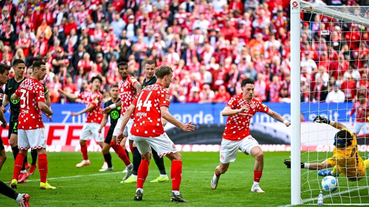 Das Tor zum 2:1 für die Mainzer