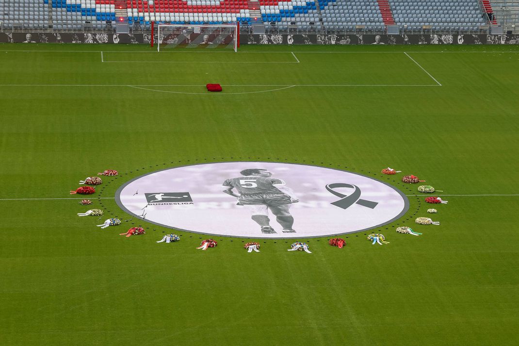 Trauerfeier für den "Kaiser": In der Allianz Arena war Franz Beckenbauer allgegenwärtig