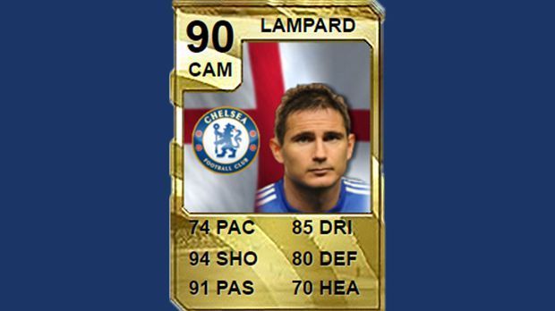 
                <strong>Mittelfeld: Frank Lampard (FC Chelsea) - Stärke 90</strong><br>
                Mittelfeld: Frank Lampard (FC Chelsea) - Stärke 90
              