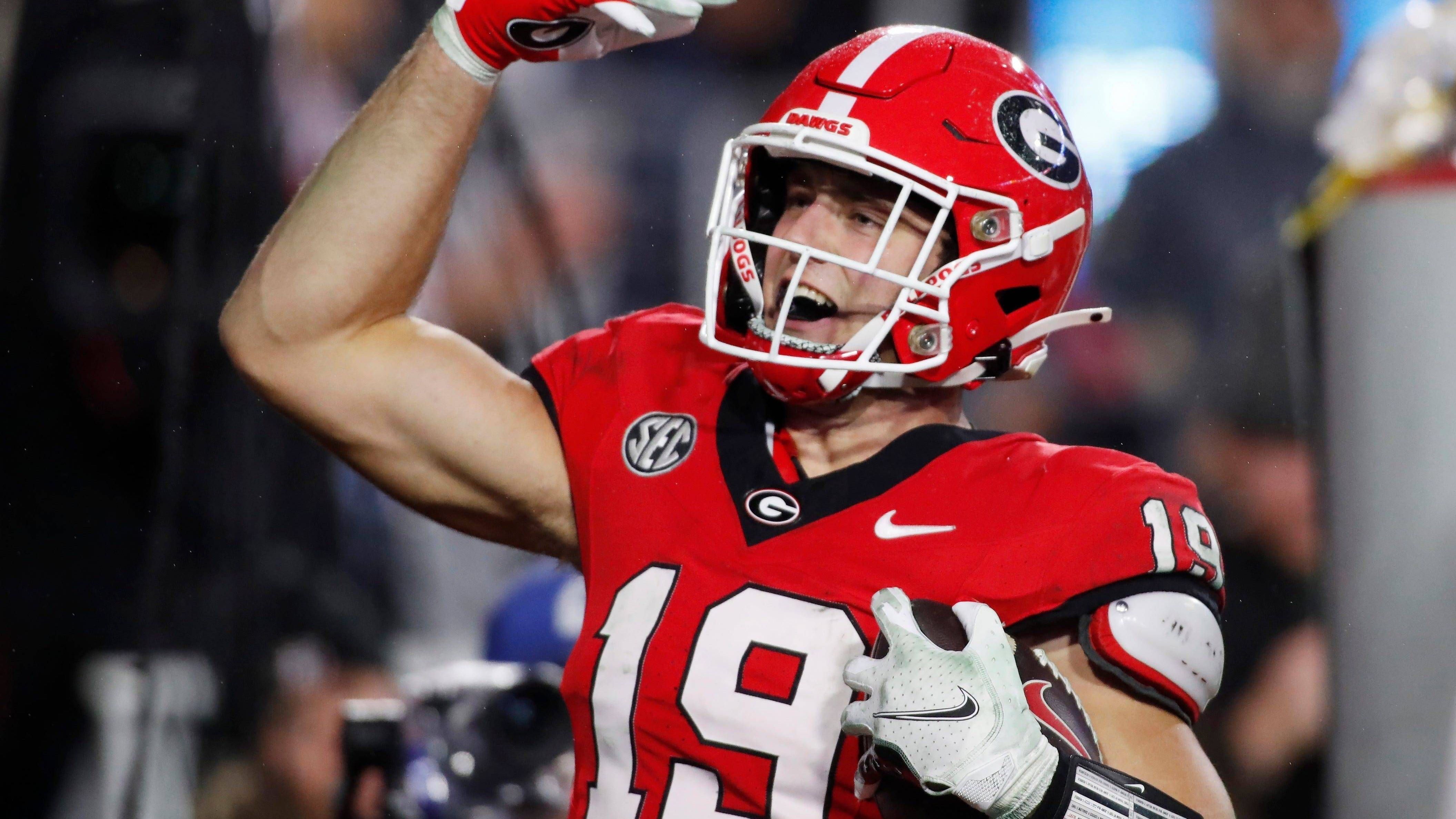 <strong>Pick 13: Las Vegas Raiders</strong><br>Brock Bowers, Tight End - Georgia
