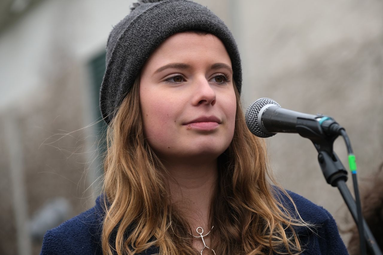 Luisa Neubauer ist begeistert von Gretas Einsatz: In Deutschland ist sie das Aushängeschild der Klimaprotestmärsche.