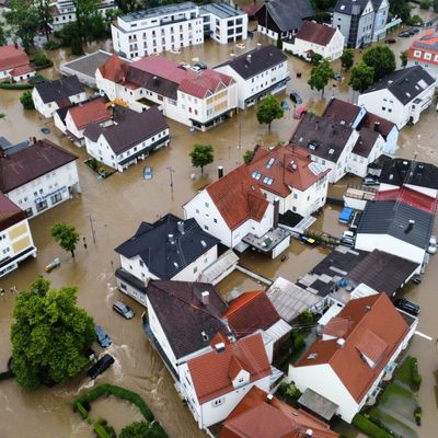 Hochwasser im Unterallgäu