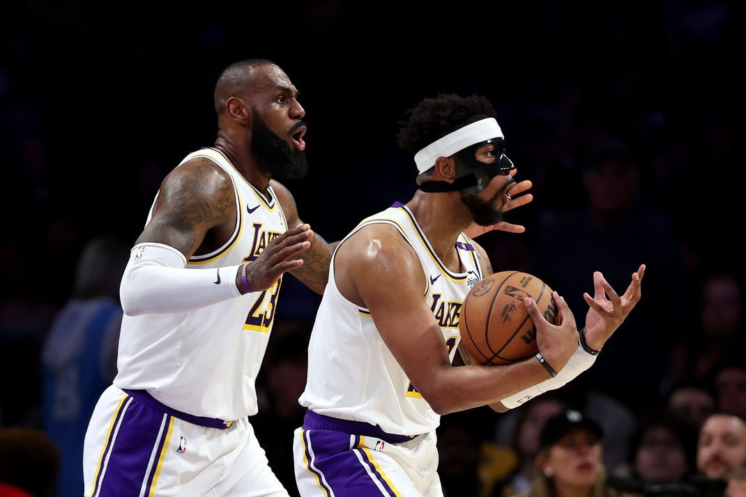 LeBron James musste mit den Lakers eine Pleite hinnehmen