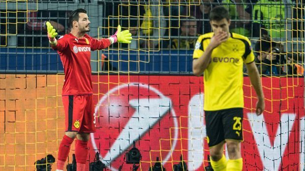 
                <strong>Roman Bürki: </strong><br>
                Roman Bürki: Bei beiden Gegentreffern machtlos und musste sonst nicht allzu oft eingreifen. ran-Note: 2
              