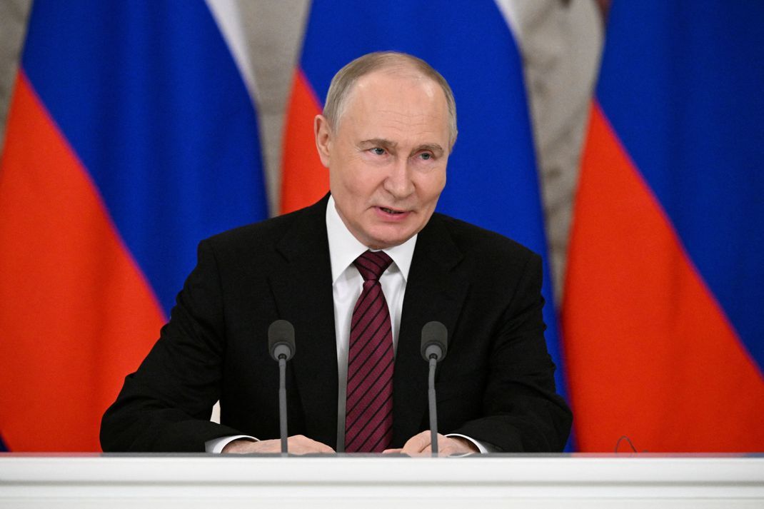 Wladimir Putin ist der amtierende Präsident der Russischen Föderation.