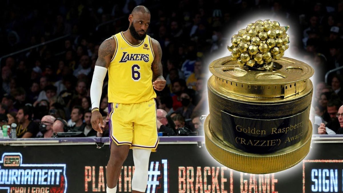 LeBron James wird mit der Goldenen Himbeere "geehrt"