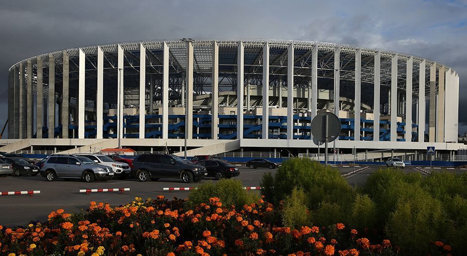 
                <strong>7. Nischni-Nowgorod-Stadion (Nischni Nowgorod)</strong><br>
                Platz für: 45.000 ZuschauerAuch dieses Stadion wurde extra für die WM errichtet - für angebliche 220 Millionen Euro. Hier finden vier Vorrunden-Spiele sowie ein Achtel- und ein Viertelfinale statt.
              