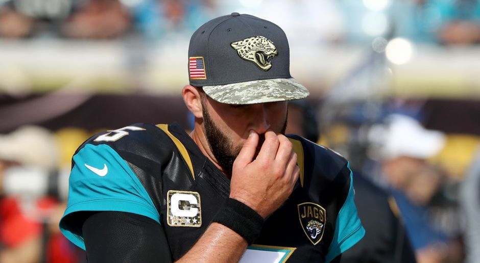 
                <strong>Blake Bortles (Jacksonville Jaguars)</strong><br>
                Zwischenzeitlich wurde auch Quarterback Blake Bortles im Injury Report geführt. Der Spielmacher trainierte aber zuletzt voll mit, genauso wie Linebacker Donald Payne.
              