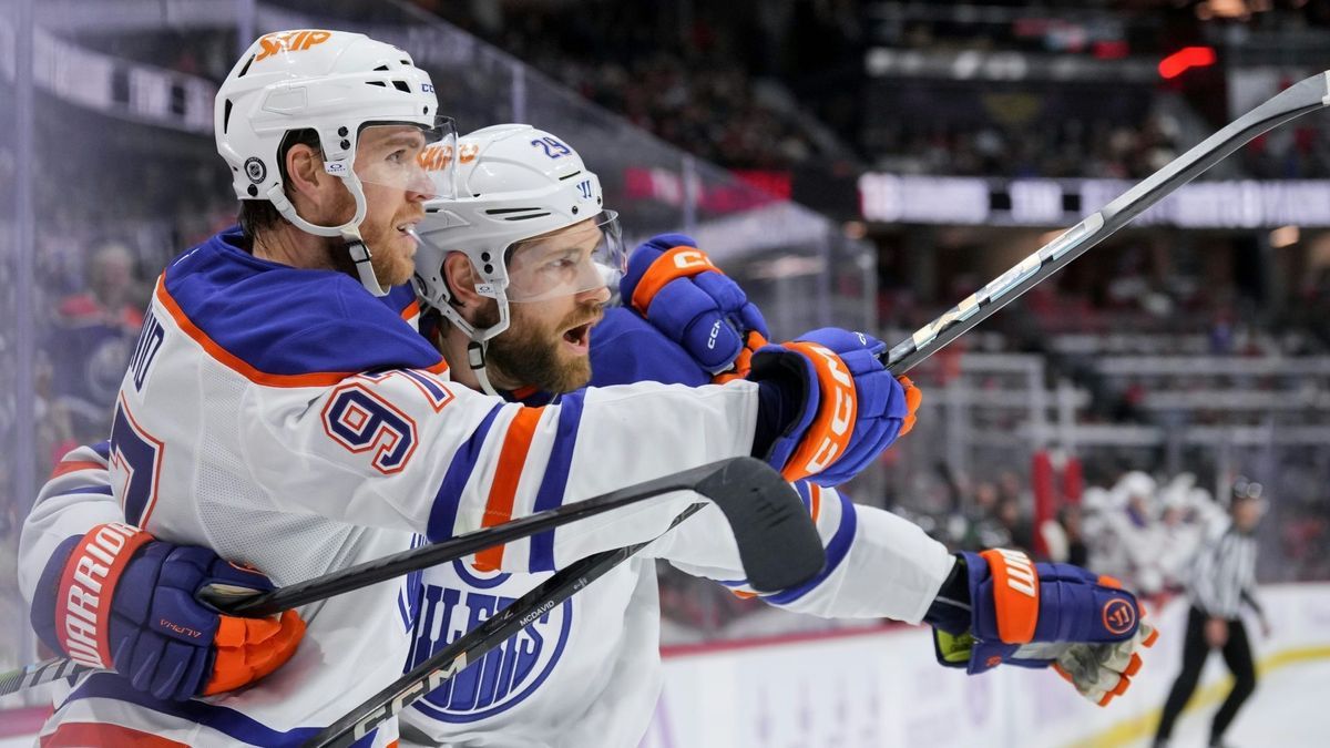 Erfolgreich: Connor McDavid (l.) und Leon Draisaitl