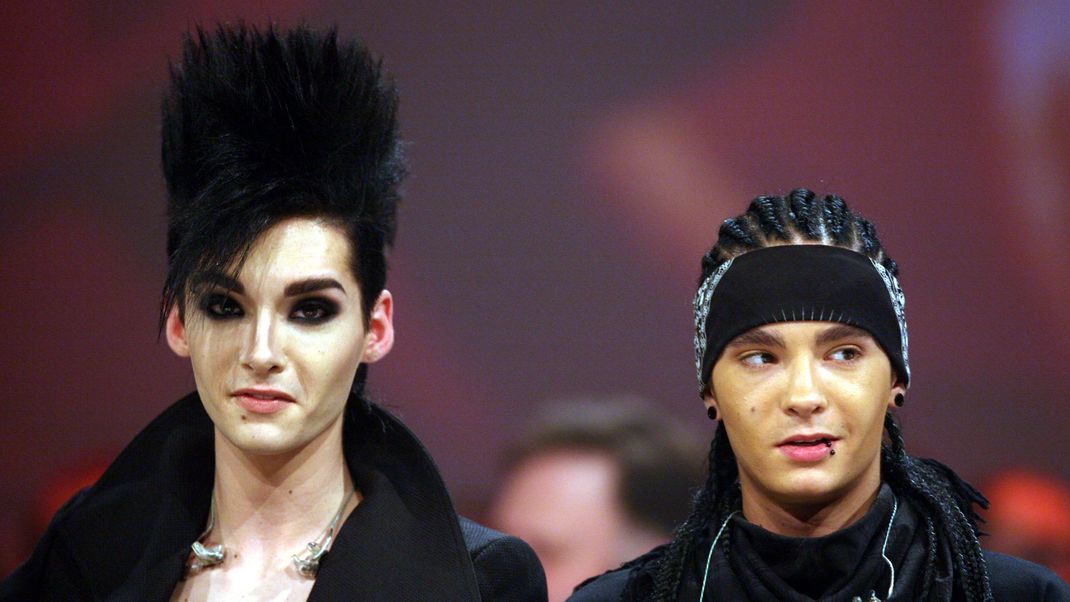 Hier siehst du Bill und Tom Kaulitz im Jahr 2009.