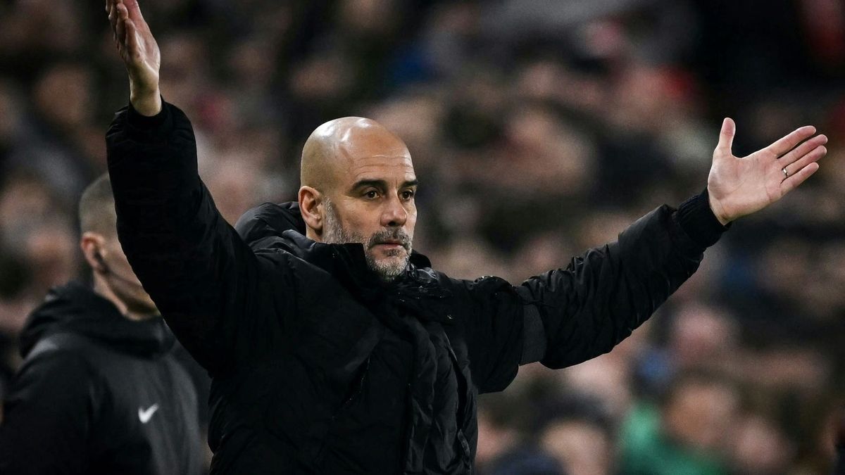 City-Trainer Pep Guardiola