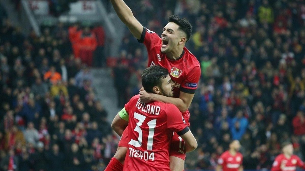 Leverkusen feiert den ersten Sieg der CL-Saison