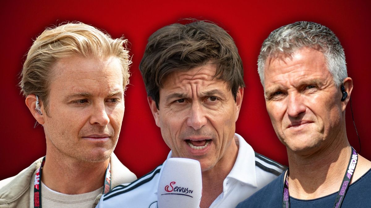 Nico Rosberg, Toto Wolff und Ralf Schumacher (Fotomontage)
