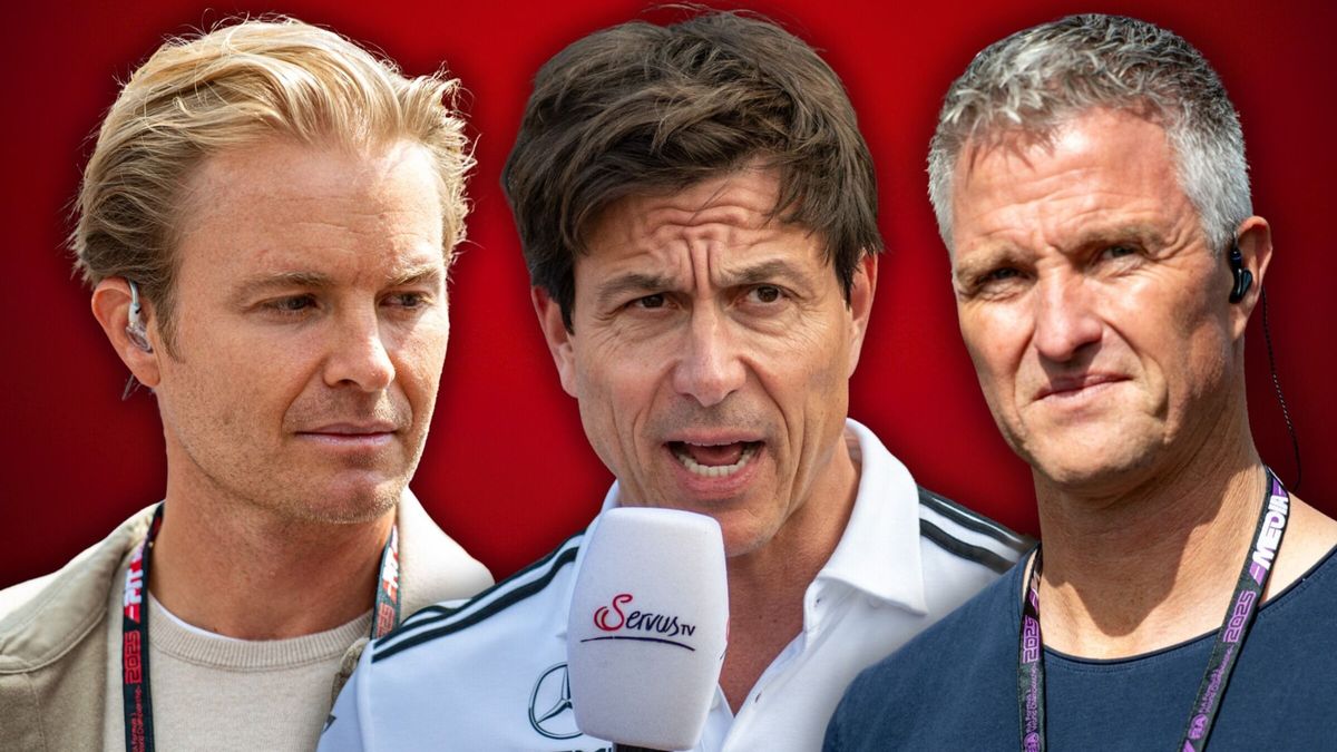 Nico Rosberg, Toto Wolff und Ralf Schumacher (Fotomontage)