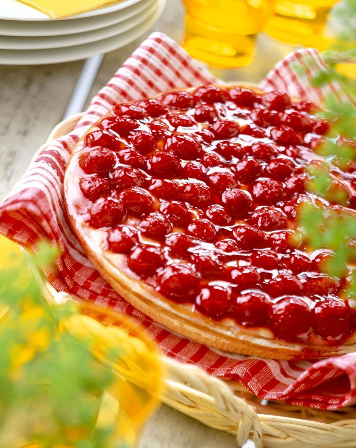 Enie backt: Rezept-Bild Himbeertarte