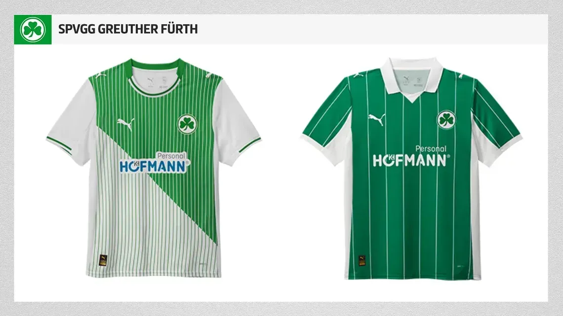 <strong>SpVgg Greuther Fürth:</strong><br>Trikotpreis: 79,95 Euro<br>Rückenbeflockung: 12,95 Euro