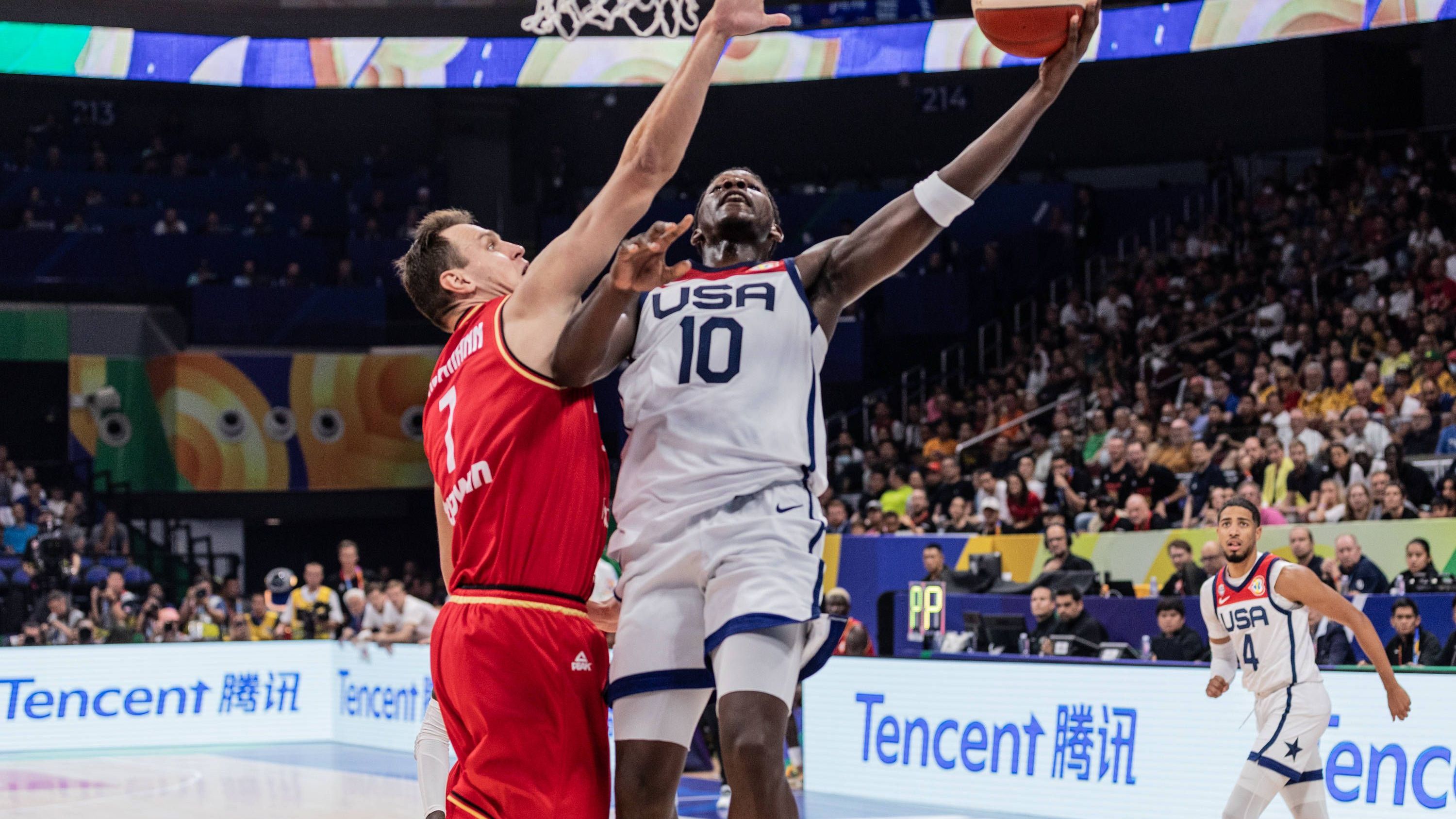 <strong>Johannes Voigtmann (Center)</strong><br><br>Klub: Olimpia Milano<br>Spielminuten bei der WM: 134<br>Bilanz: 31 Punkte, 21 Assists, 42 Rebounds (im Schnitt 6 pro Spiel)