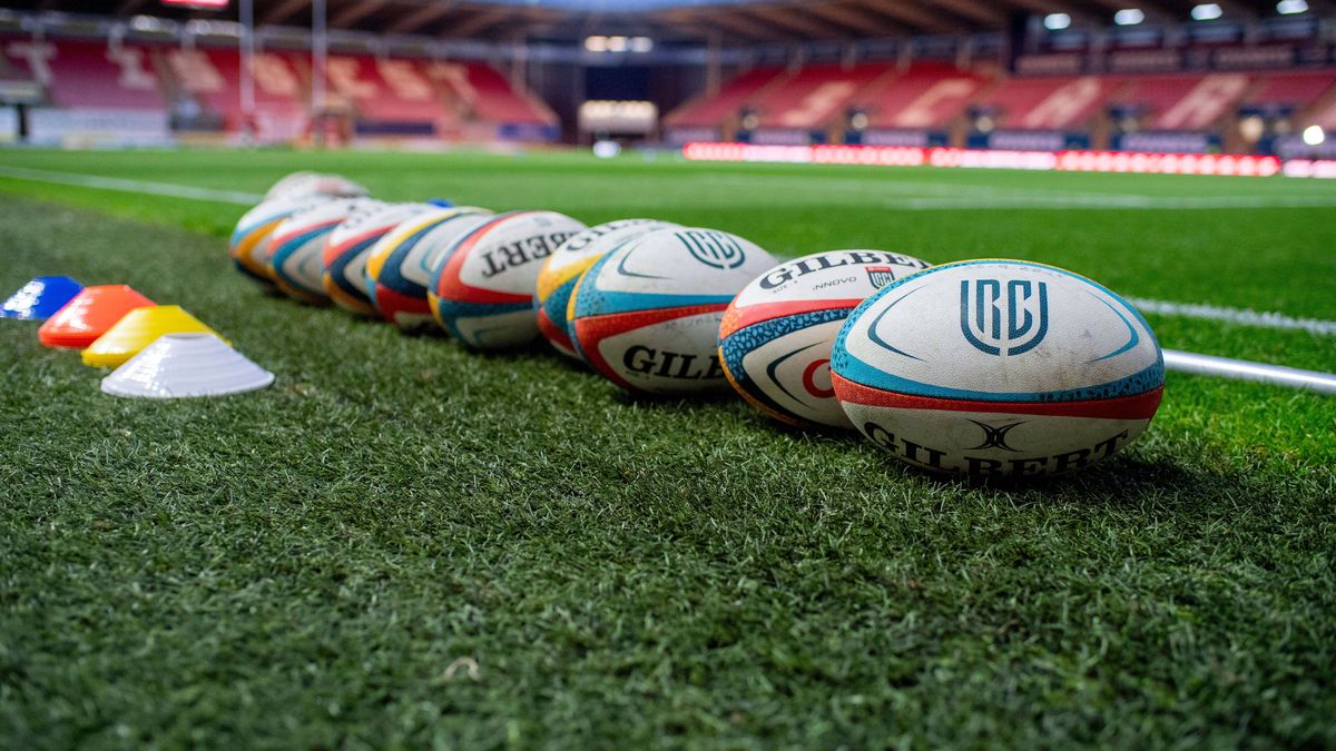 BKT United Rugby Championship, Parc y Scarlets, Llanelli, Wales 10 10 2025 Scarlets vs DHL Stormers A view of match balls ahead of the game A view of match balls ahead of the game 10 10 2025 PUBLIC...