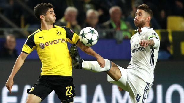 
                <strong>Christian Pulisic</strong><br>
                Christian Pulisic: Tauchte einmal gefährlich vor dem Kasten von Keylor Navas auf. Von Lampenfieber bei so einem Spiel keine Spur. ran-Note: 3 
              