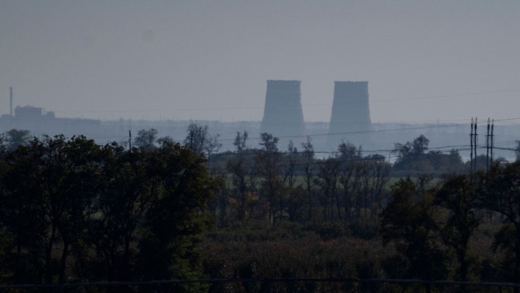 Das Atomkraftwerk Saporischschja wurde erneut angegriffen.