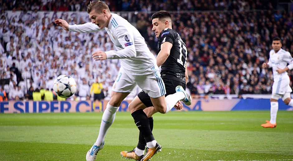 
                <strong>Toni Kroos (Real Madrid)</strong><br>
                Gewohnt passsicher, bringt in der ersten Halbzeit jeden Ball an den Mann. Holt den Elfmeter zum 1:1-Ausgleich raus. Iniziiert immer wieder gefährliche Konter. ran-Note: 2
              