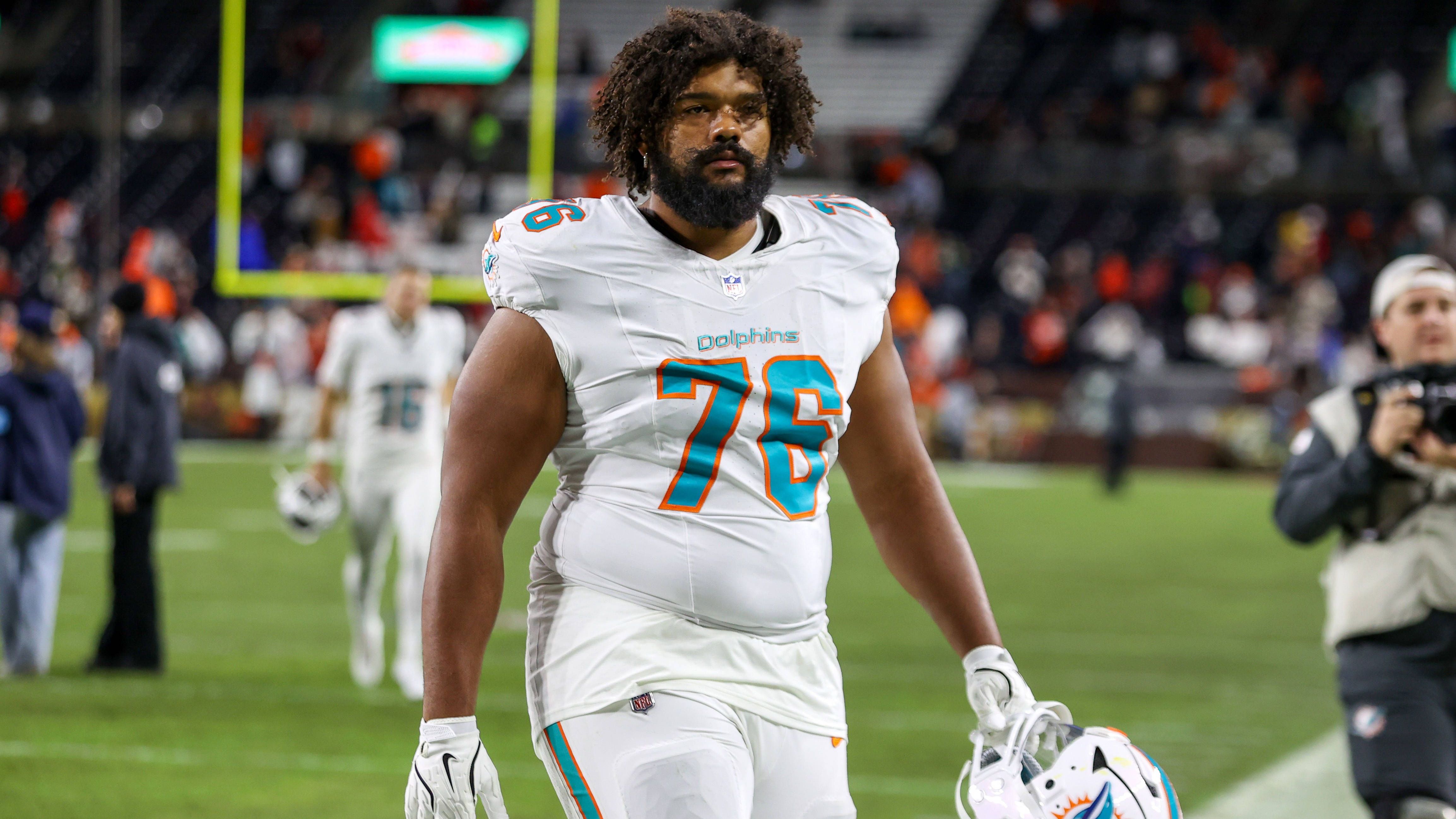 <strong>19. Platz:</strong> Jackson Carman (Miami Dolphins)<br><strong>Speed-Rating:</strong> 58