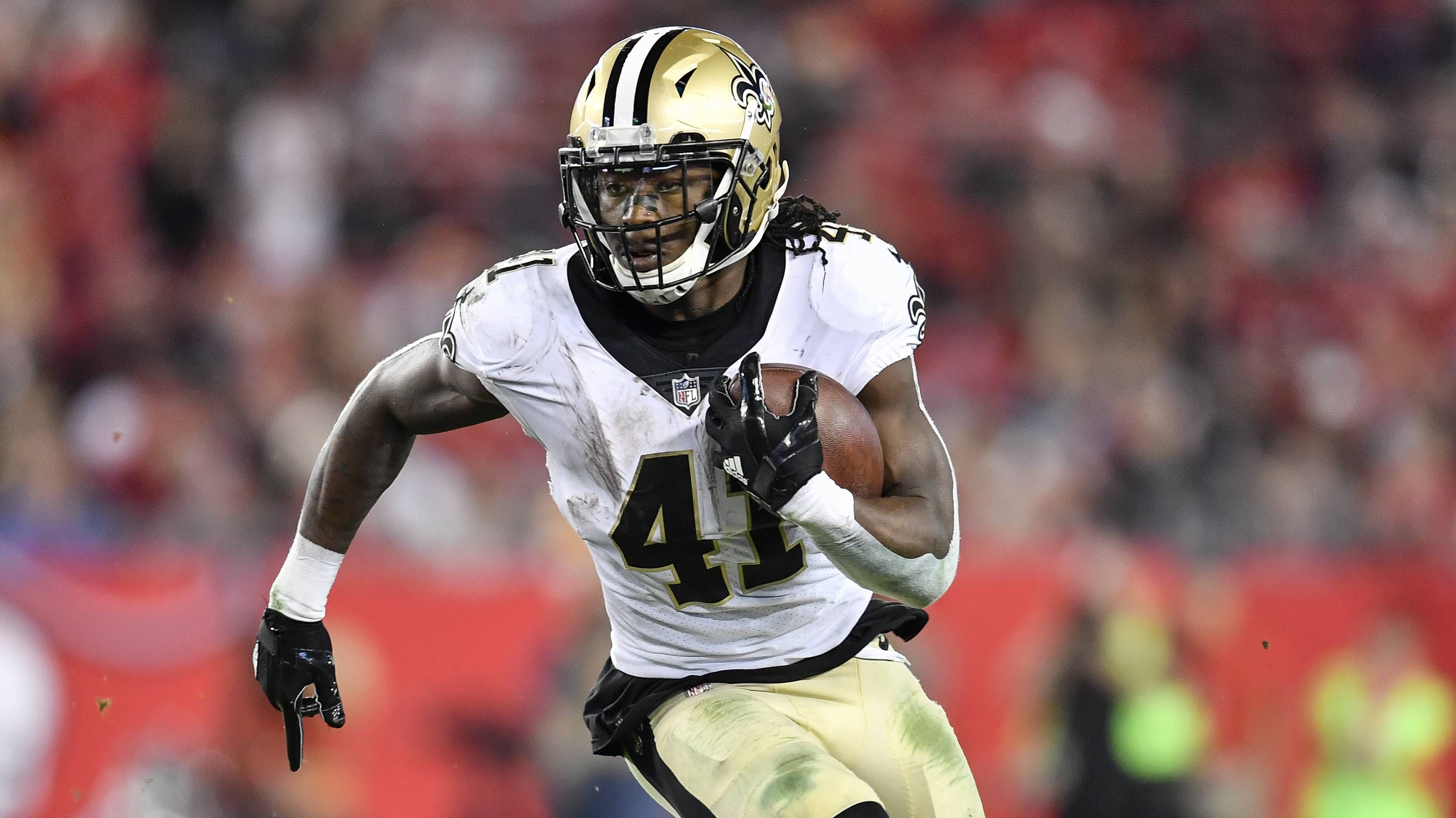 <strong>Platz 1: New Orleans Saints - 27,3 Millionen US-Dollar</strong>&nbsp;<br>Anzahl der Spieler: 6<br>Top-Verdiener: Alvin Kamara - 18,6Millionen US-Dollar<br>Durchschnitts-Cap-Space pro Spieler: 4,5 Millionen US-Dollar<br>Prozentualer Anteil der&nbsp;Running Backs am Cap Space: 10,54%