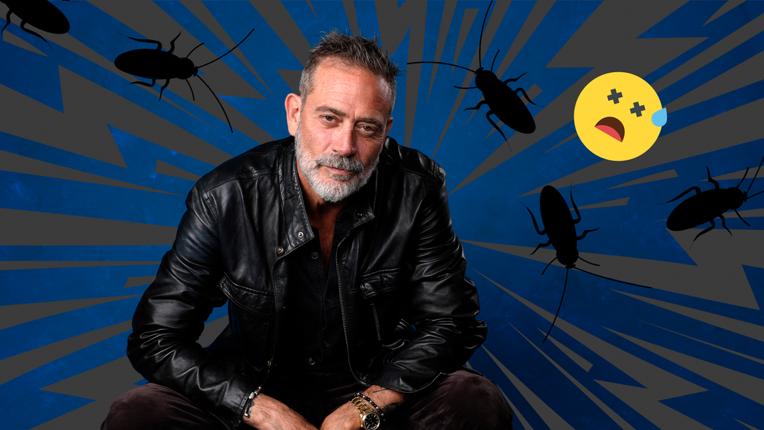 Ob Jeffrey Dean Morgan nach seinem Kakerlaken-Mahl noch Lust auf Lunch hatte?