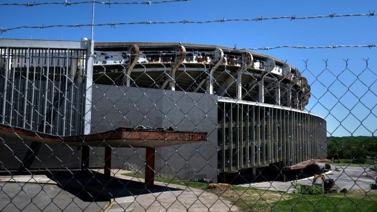 Hier soll das neue Stadion gebaut werden