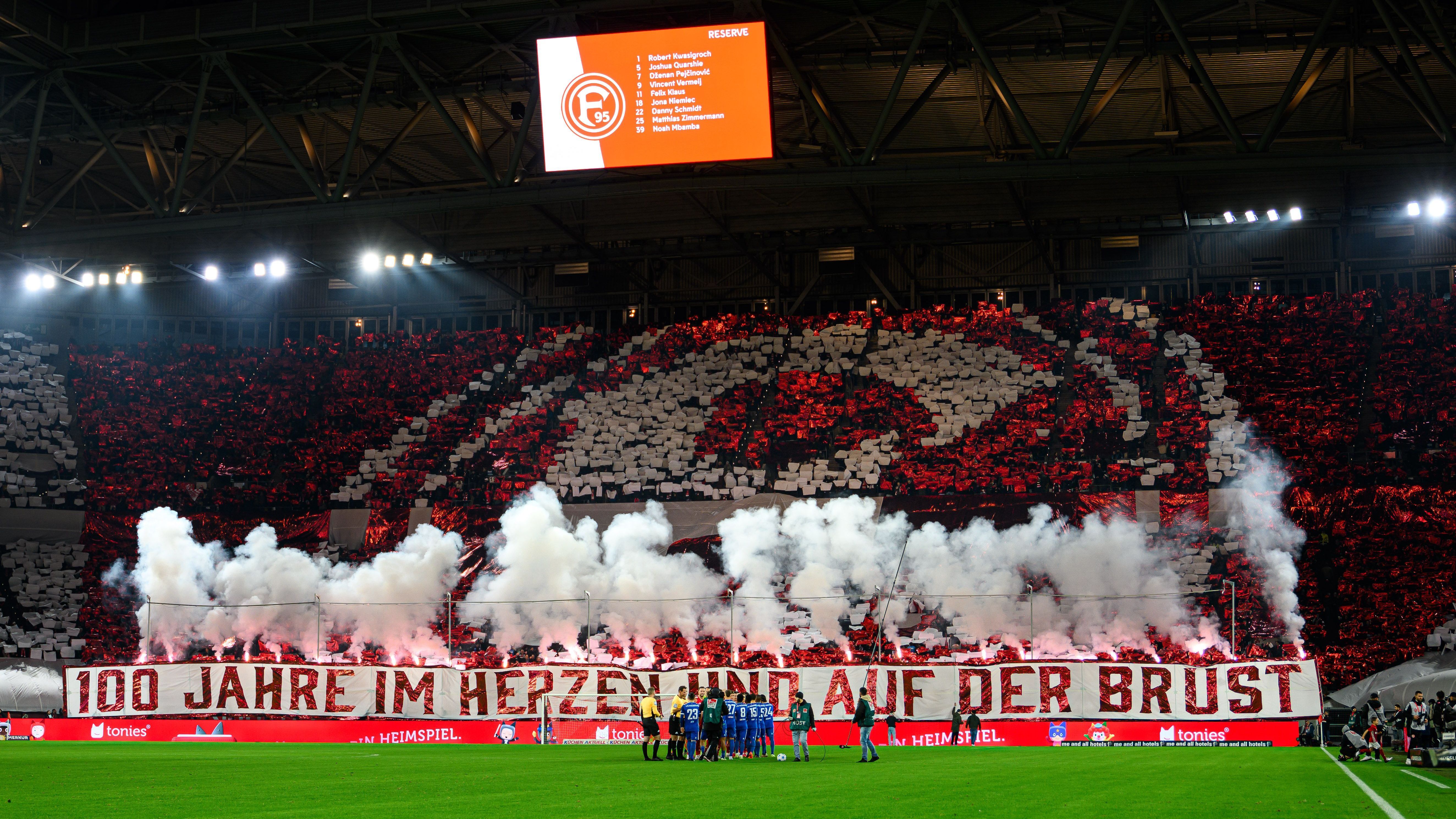 <strong>12. Platz: Fortuna Düsseldorf - Schnitt: 42.320</strong><br>- Stadion: Merkur Spiel-Arena<br>- Kapazität: 54.600