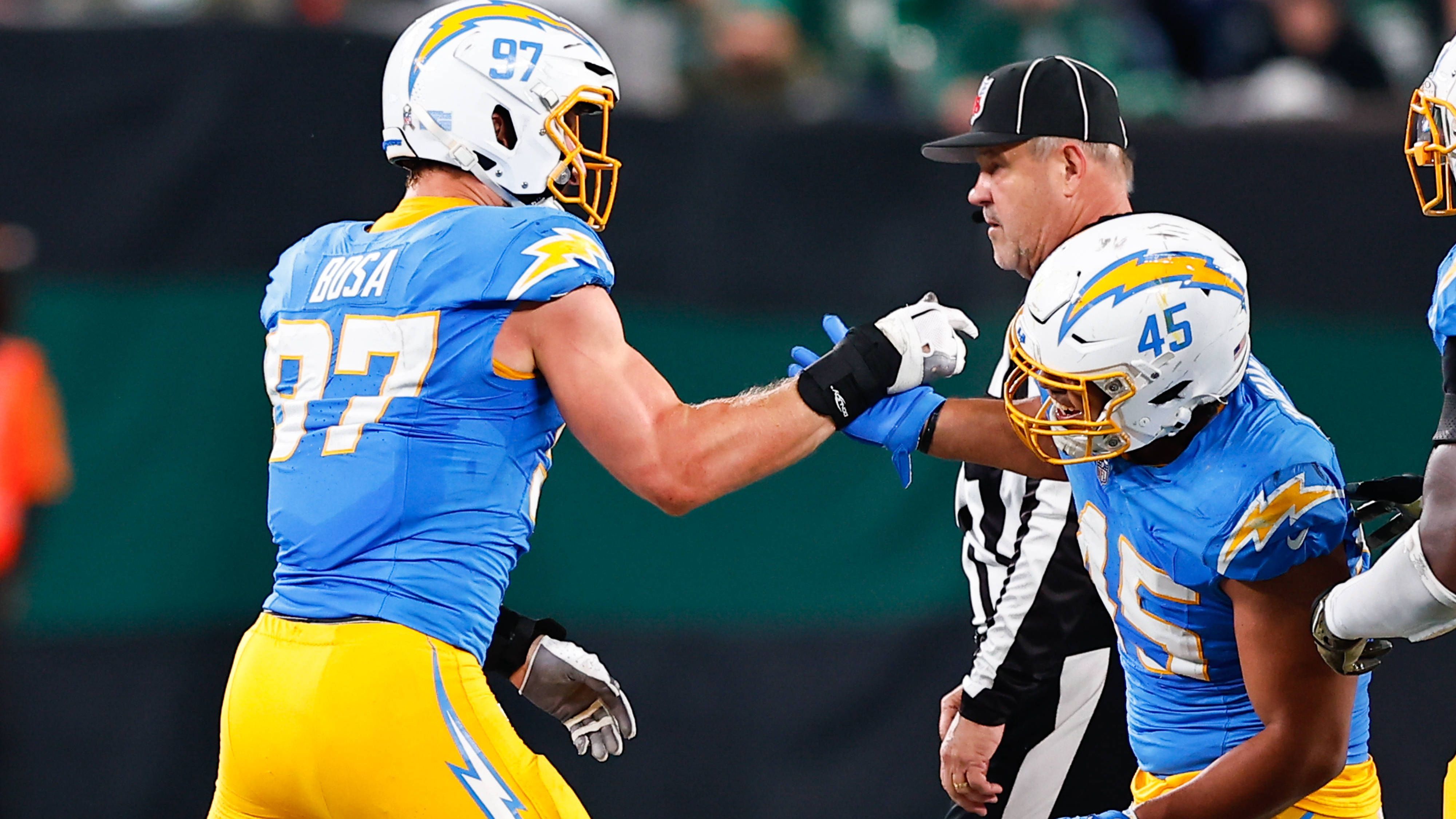 <strong>Platz 14 (geteilt): Los Angeles Chargers</strong><br>Quote: 8,5 Siege (über/unter)