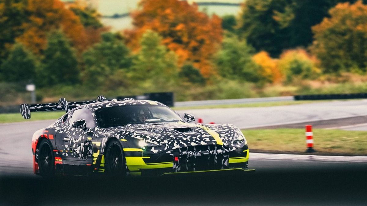 Concept AMG GT Track Sport: Erstmals zeigt Mercedes Bilder von Streckentests