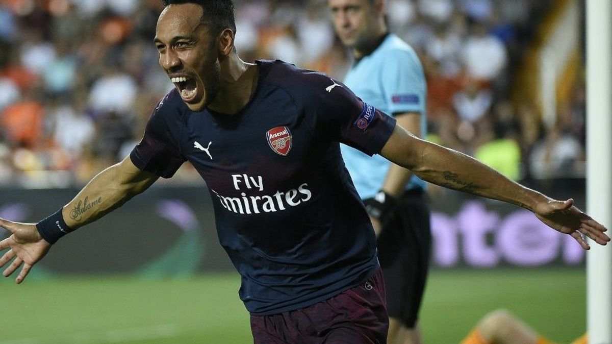 Matchwinner: Aubameyang schießt Arsenal ins EL-Finale