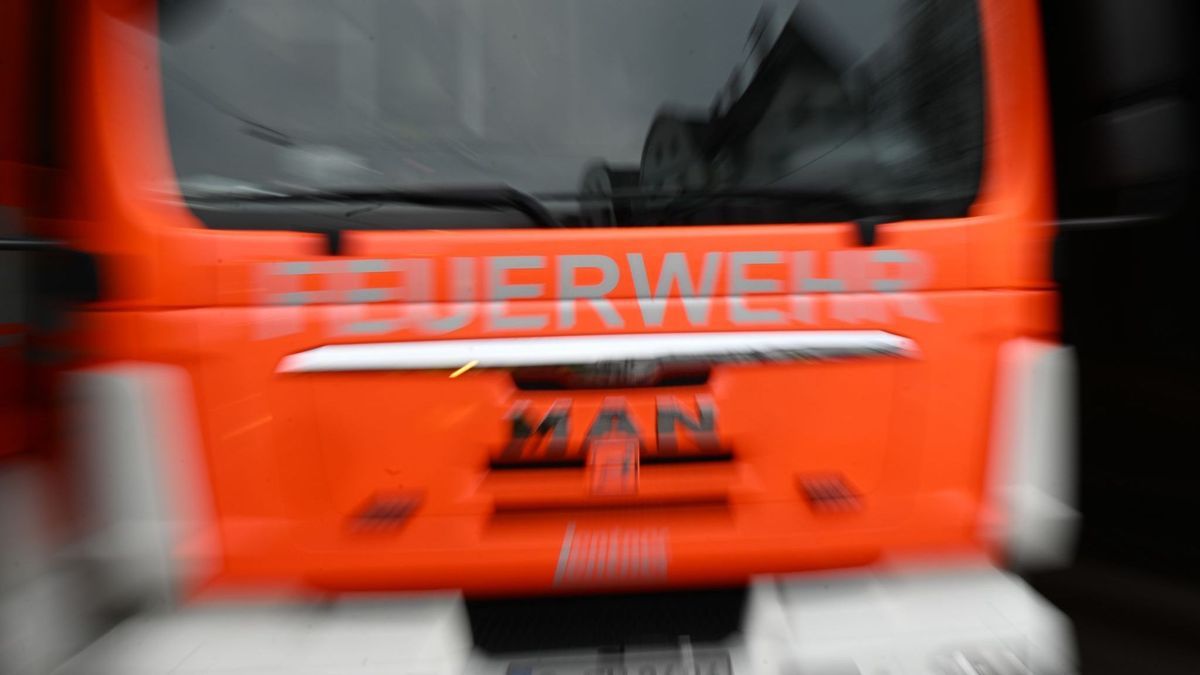 Fahrzeug der Feuerwehr.