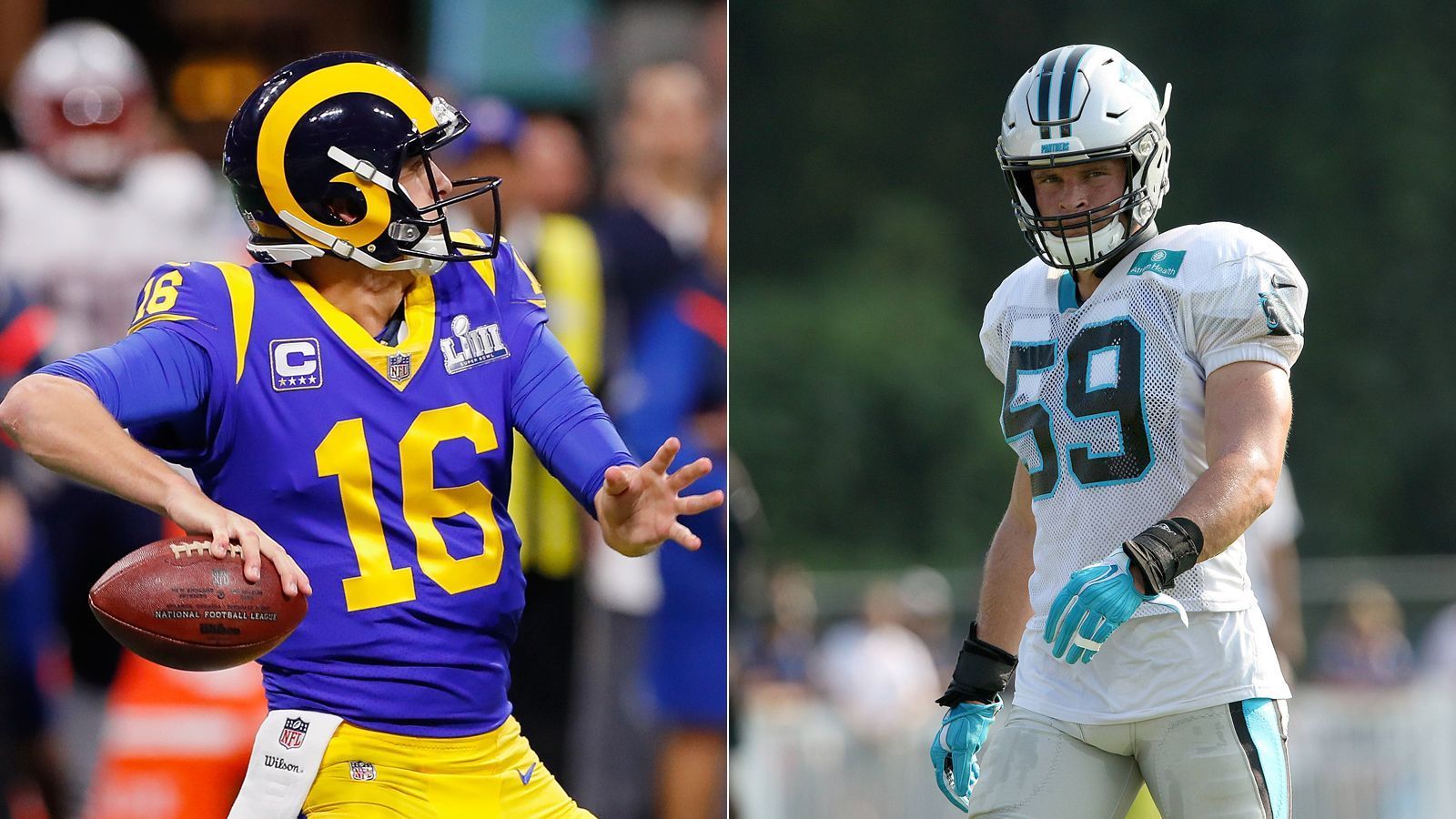 
                <strong>Carolina Panthers - Los Angeles Rams</strong><br>
                Tipp von Patrick Esume: Sieg Los Angeles Rams
              