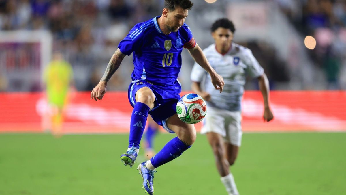 Lionel Messi bereitete zwei Treffer vor