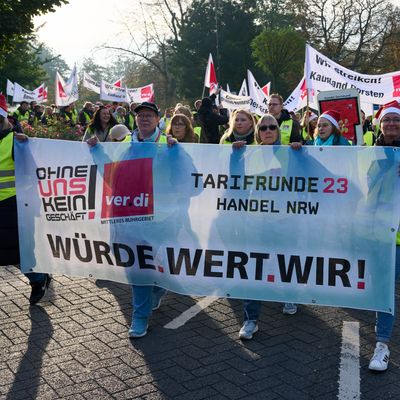 Streik im Einzelhandel