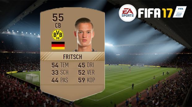 
                <strong>Patrick Fritsch</strong><br>
                Patrick Fritsch (Borussia Dortmund) - Gesamt-Stärke: 55
              
