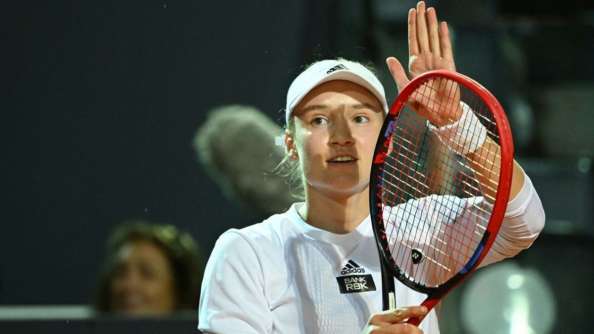 Souverän in die nächste Runde gekommen: Jelena Rybakina