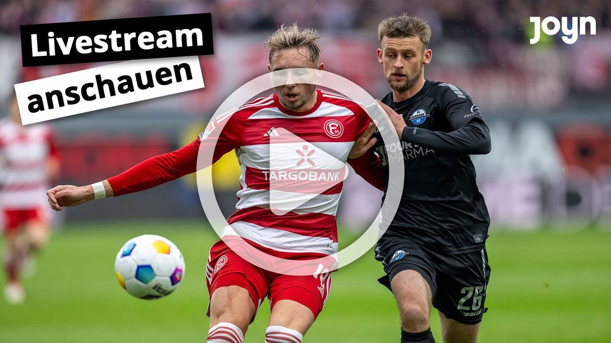 Paderborn gegen Düsseldorf im Livestream