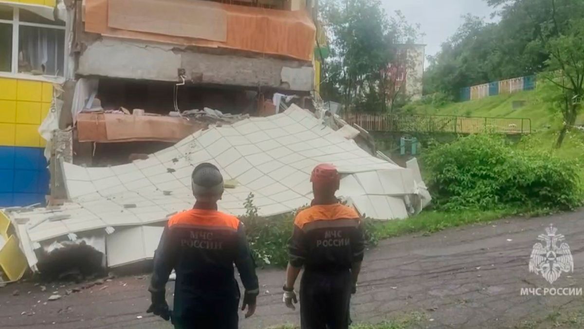 Petropawlowsk-Kamtschatski wurde beschädigt. Foto: Uncredited/Russian Emergency Ministry Press Service/AP/dpa 