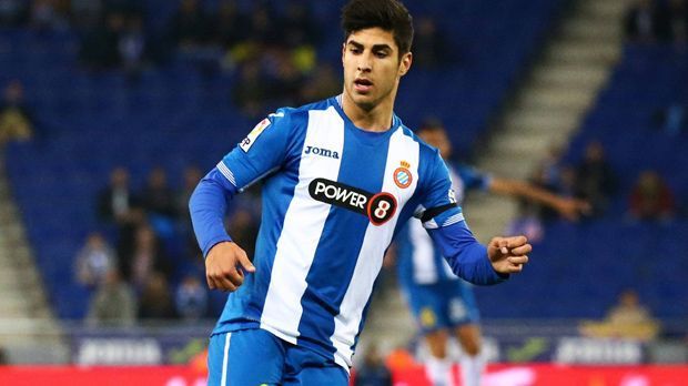 
                <strong>Primera Division: Marco Asensio (Espanyol Barcelona)</strong><br>
                Primera Division: Marco Asensio (Espanyol Barcelona). Sieben Assists hat der 19-Jährige bereits auf dem Konto - und ist in Spanien gemeinsam mit Gareth Bale von Real Madrid die Nummer eins.
              
