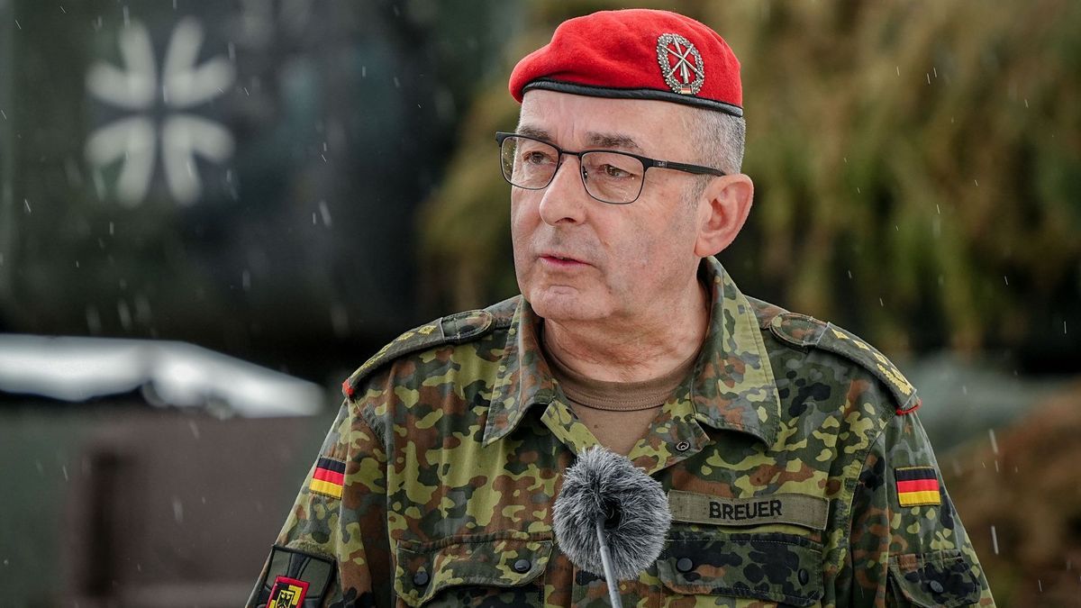 Der Generalinspekteur der Bundeswehr, Carsten Breuer, fordert einen wachsenden Etat für die Truppe. 