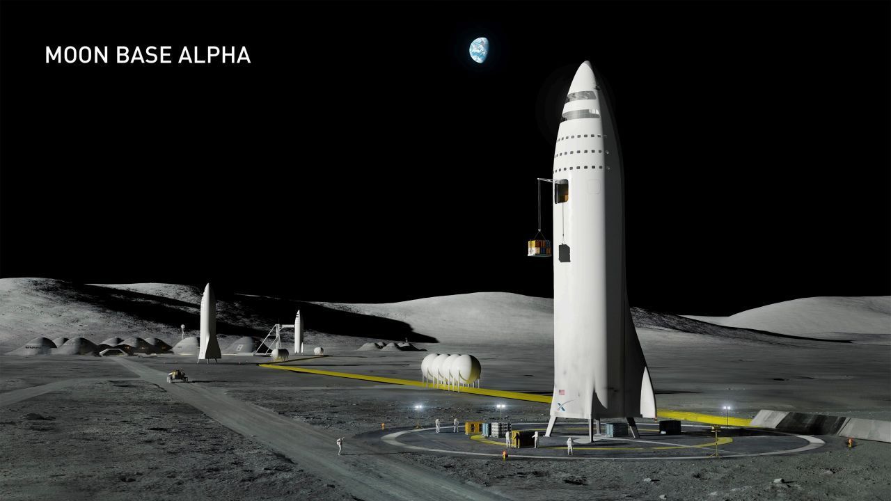 Weltraum-Guru Elon Musk hat angekündigt, er könne es in wenigen Jahren schaffen, mit seiner neuen Superrakete Starship auf dem Mond zu landen. 