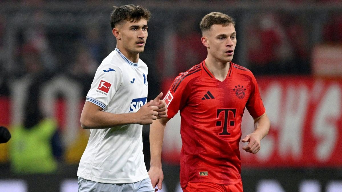 Ab sofort Teamkollegen: Tom Bischof und Joshua Kimmich