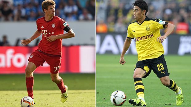 
                <strong>Mittelfeld: Müller vs. Kagawa</strong><br>
                Müller vs. Kagawa: Vor einer Woche, vor der Lewandowski-Gala, sprach noch jeder von Thomas Müllers sensationeller Form. Fast schon wieder vergessen. Dabei ist er immer noch bombig drauf. Kagawa hat nach gutem Start zuletzt nachgelassen, durfte sich gegen Saloniki ausruhen. Das Head-to-Head endet mit klarem Punkt für Müller. 7:3.
              