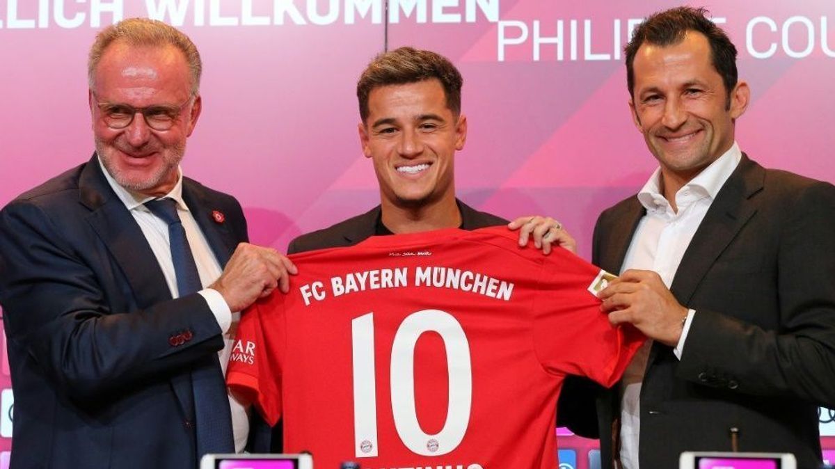 Bayern München stellt Philippe Coutinho vor