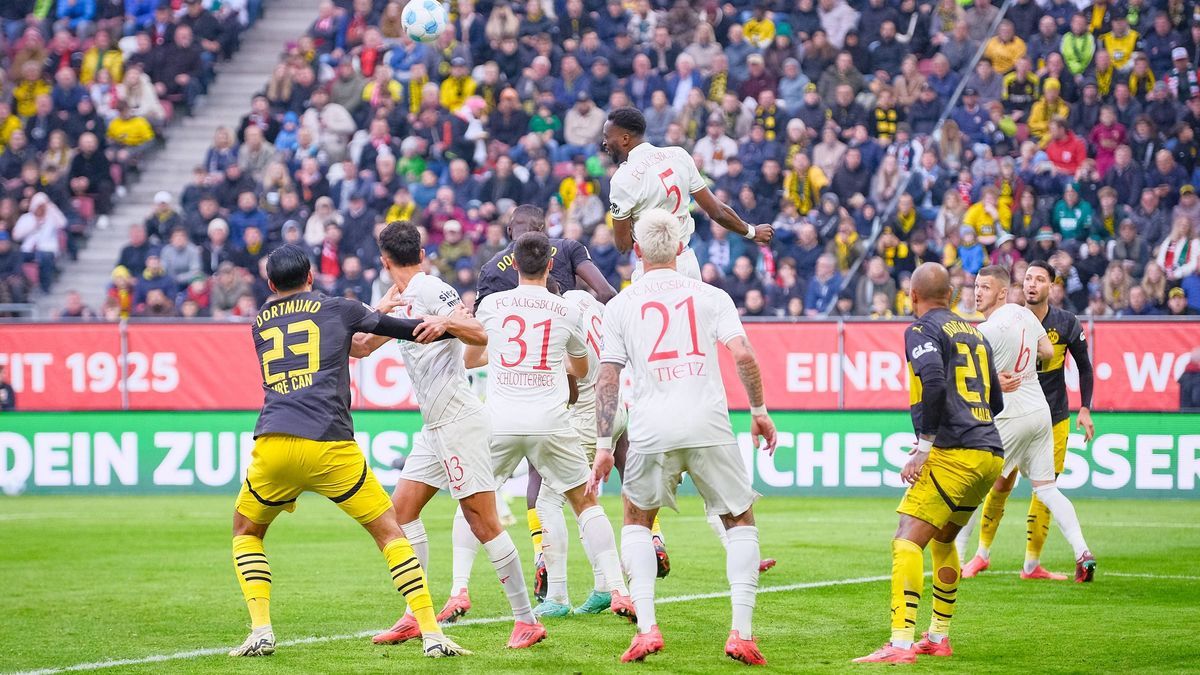 Emre Can (23, Borussia Dortmund), Dimitrios Giannoulis (13, FC Augsburg), Keven Schlotterbeck (31, FC Augsburg), Phillip Tietz (21, FC Augsburg), Chrislain Matsima (5, FC Augsburg), Donyell Malen (...