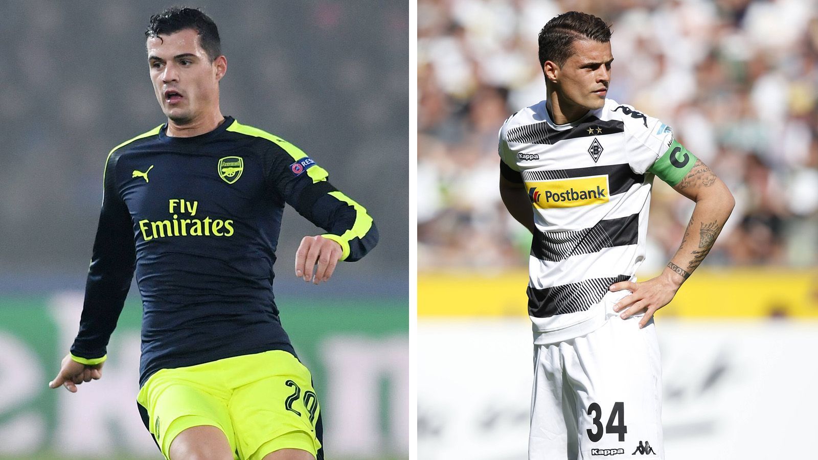 
                <strong>Platz 6: Granit Xhaka </strong><br>
                Von Borussia Mönchengladbach zum FC ArsenalAblöse: 45 Millionen EuroSaison: 2016/17
              